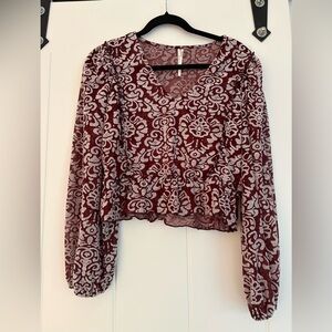 Anthropologie sheer top